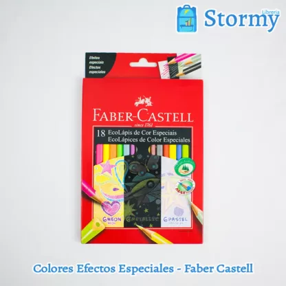 Colores efectos especiales marca Faber Castell adelante