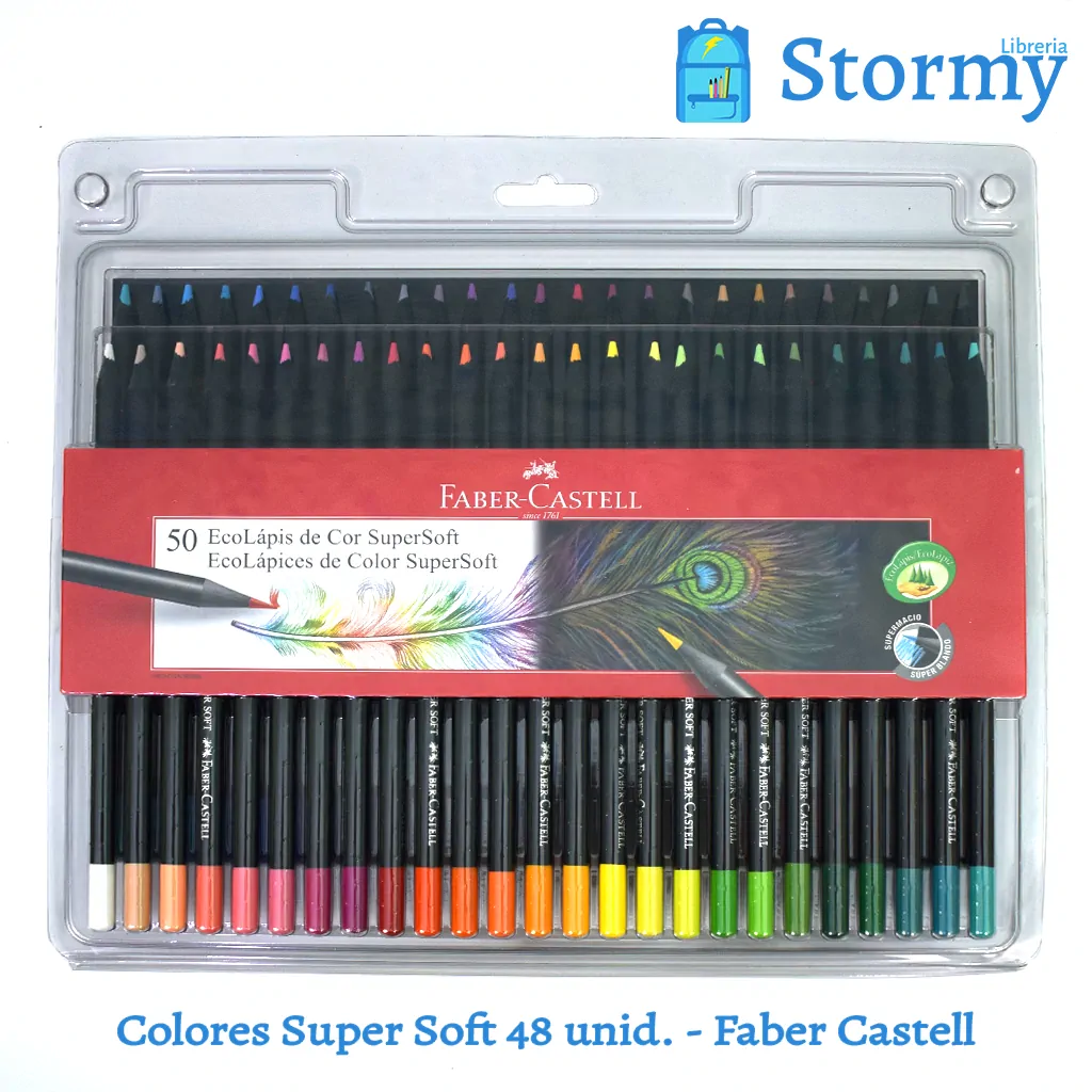 Faber-Castell Lapices de Colores - 48 unidades 