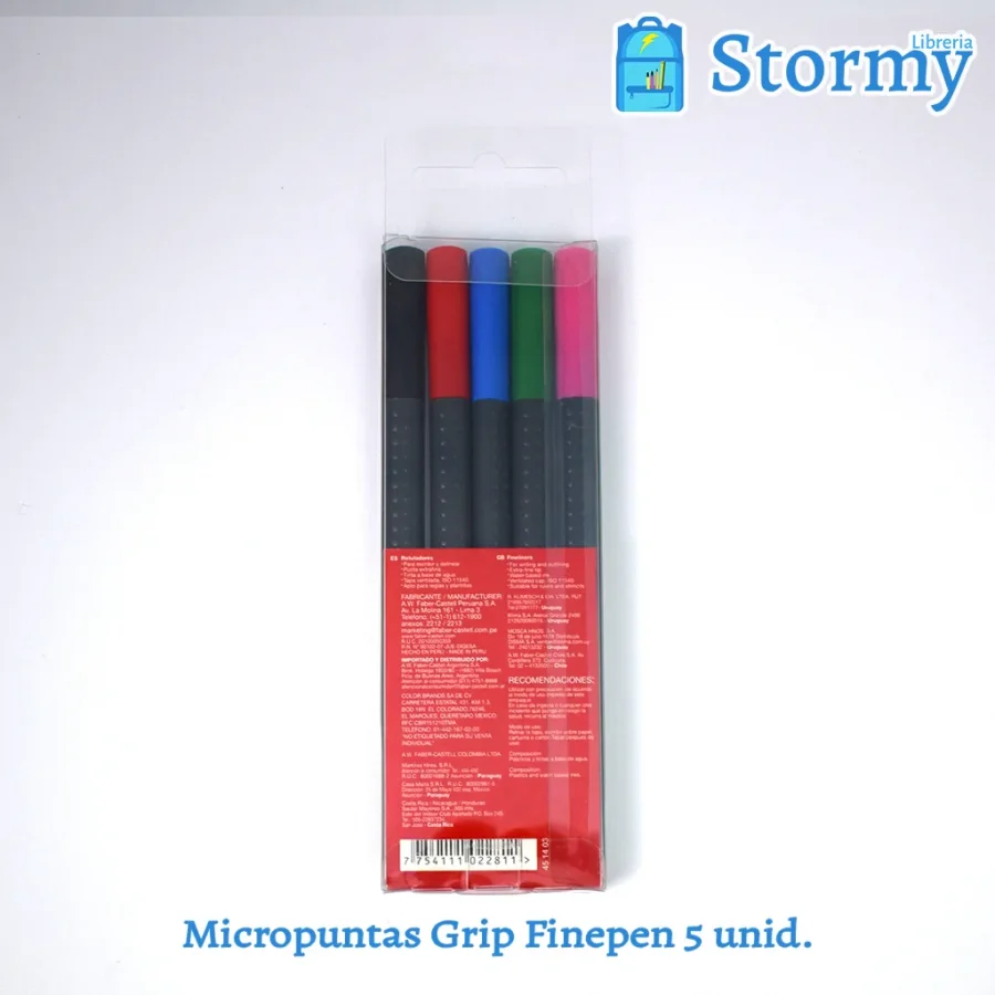 Micropuntas_Grip_Finepen_5_unidades_marca_faber_castell_atras