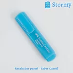 Resaltador pastel marca Faber Castell