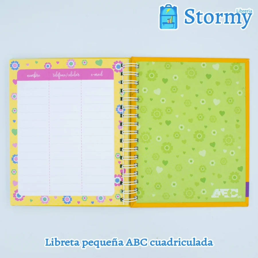 libreta_pequeña_marca_ABC_color_amarillo_con_buho_y_flores_ultima
