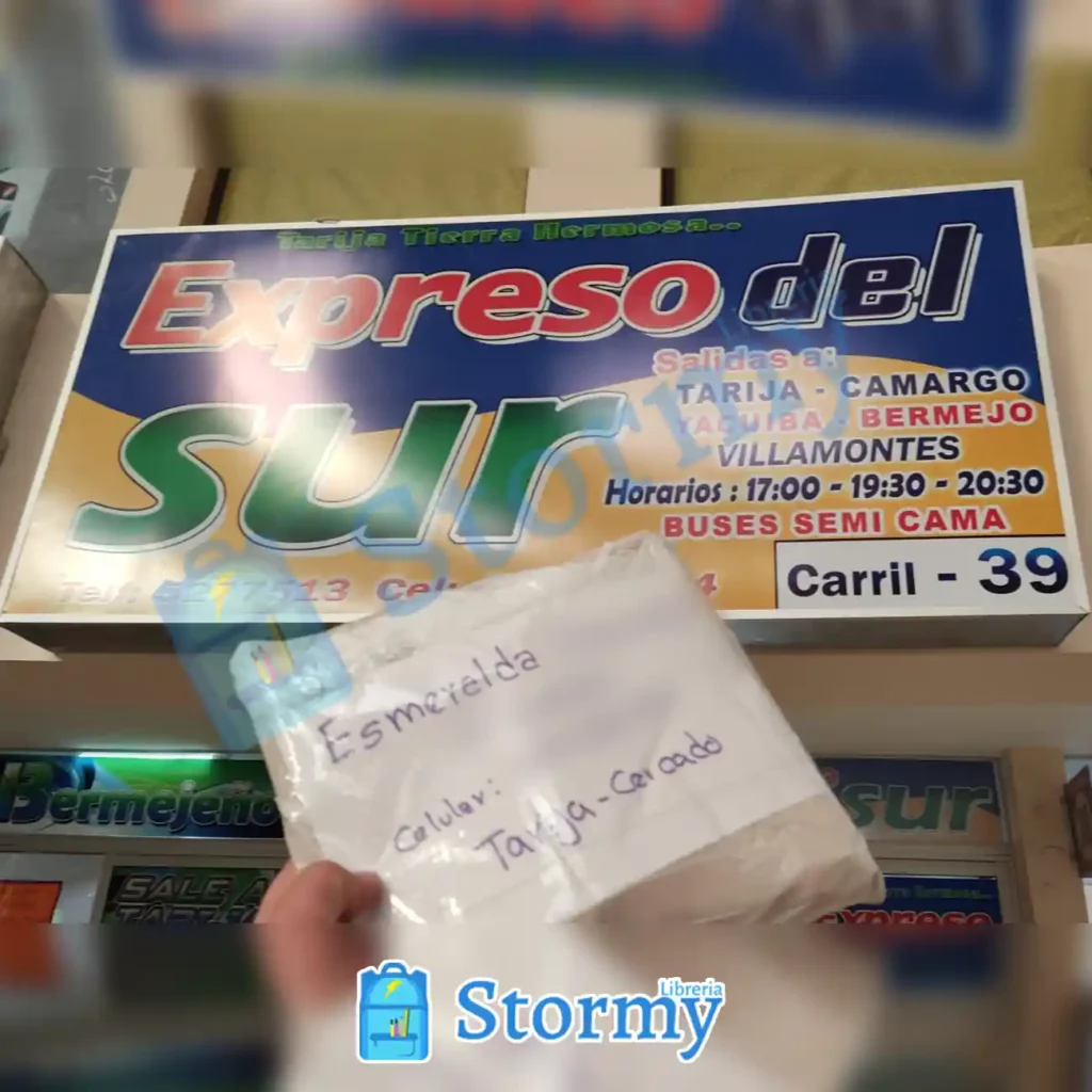Envio a Tarija de librería Stormy - Lettering y apuntes bonitos