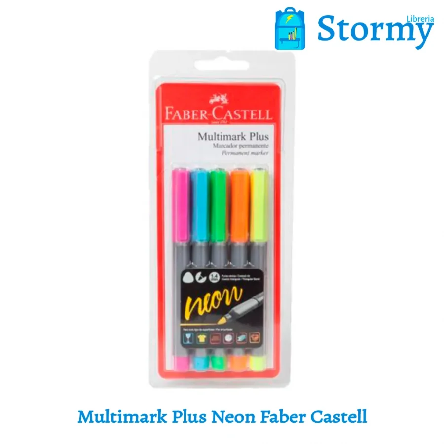 MULTIMARK PLUS NEON FABER CASTELL