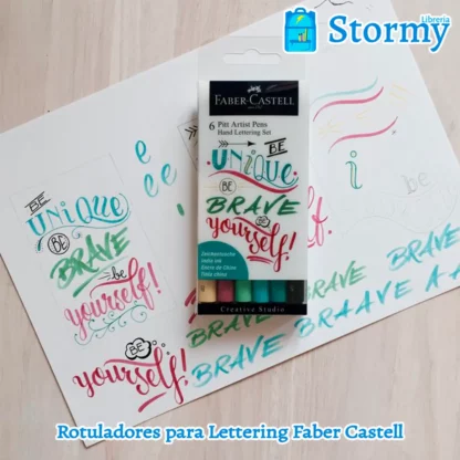 ROTULADORES PARA LETTERING FABER CASTELL 1