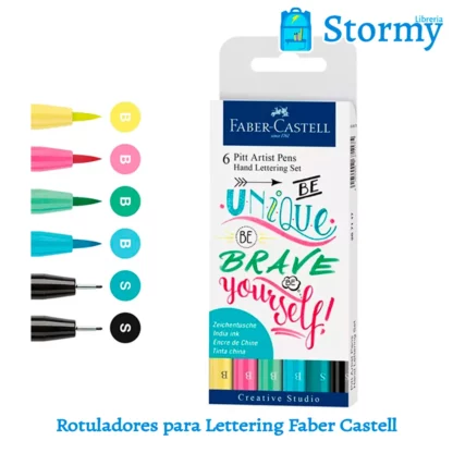 ROTULADORES PARA LETTERING FABER CASTELL 2
