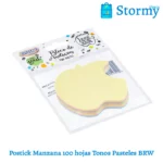 Postick manzana 100 hojas tonos pasteles brw