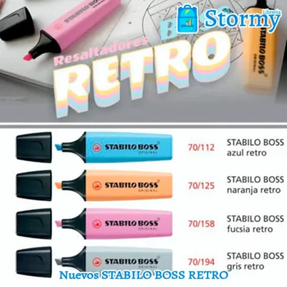 STABILO BOSS RETRO 3