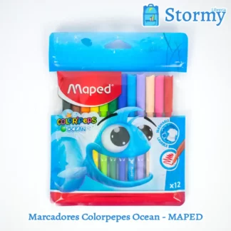 marcadores colorpeps ocean marca maped delante