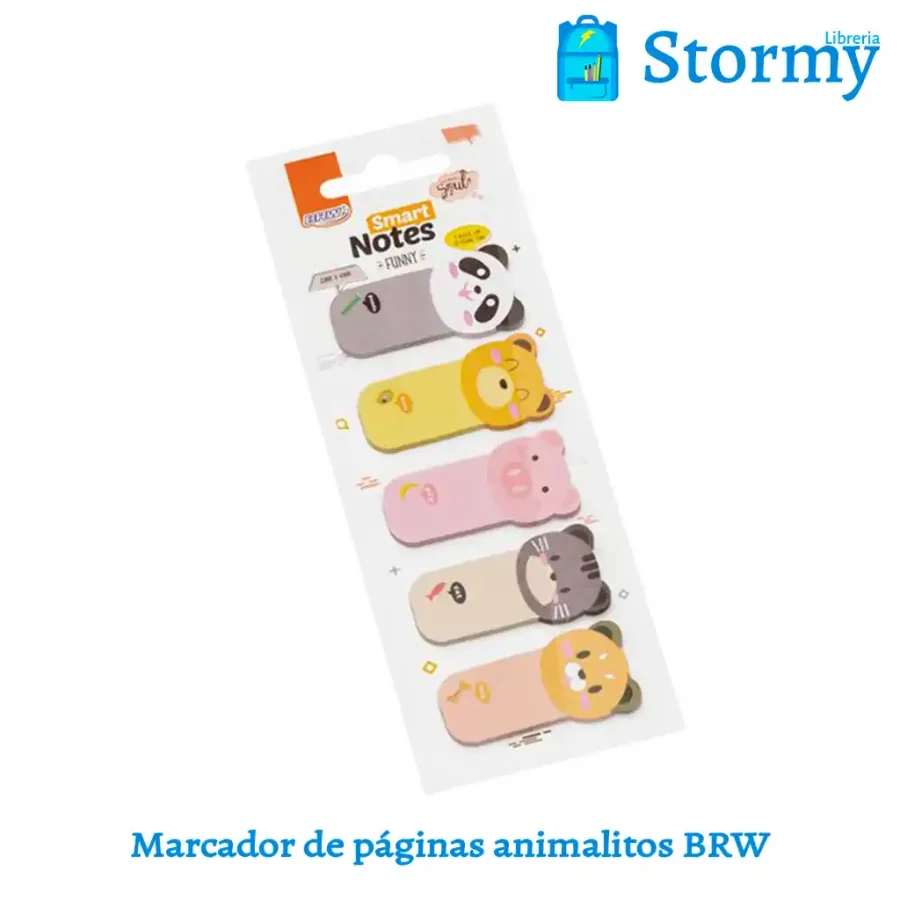 marcador de paginas animalitos brw