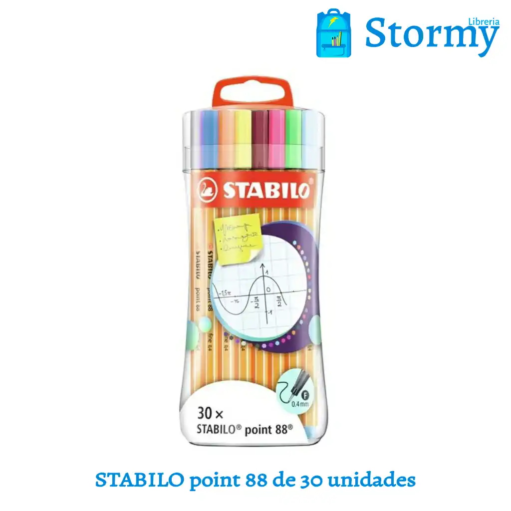 STABILO POINT 88 de 25 unidades - Libreria Stormy