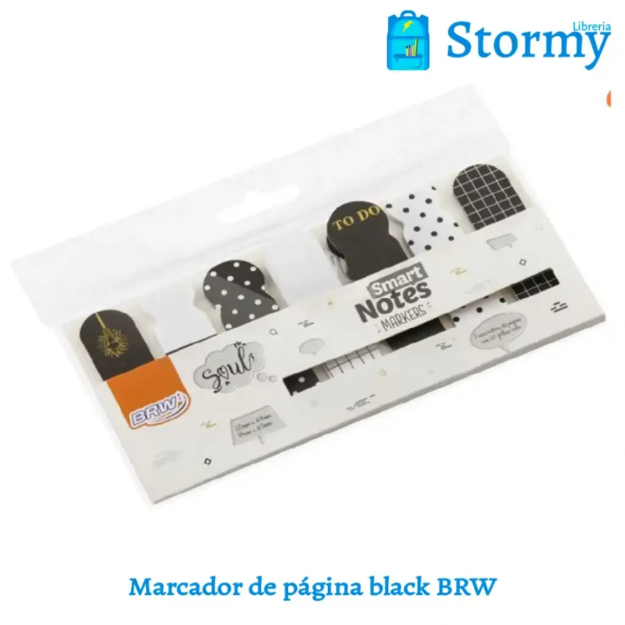 marcador de pagina black brw