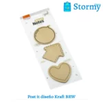 post it diseño kraft brw