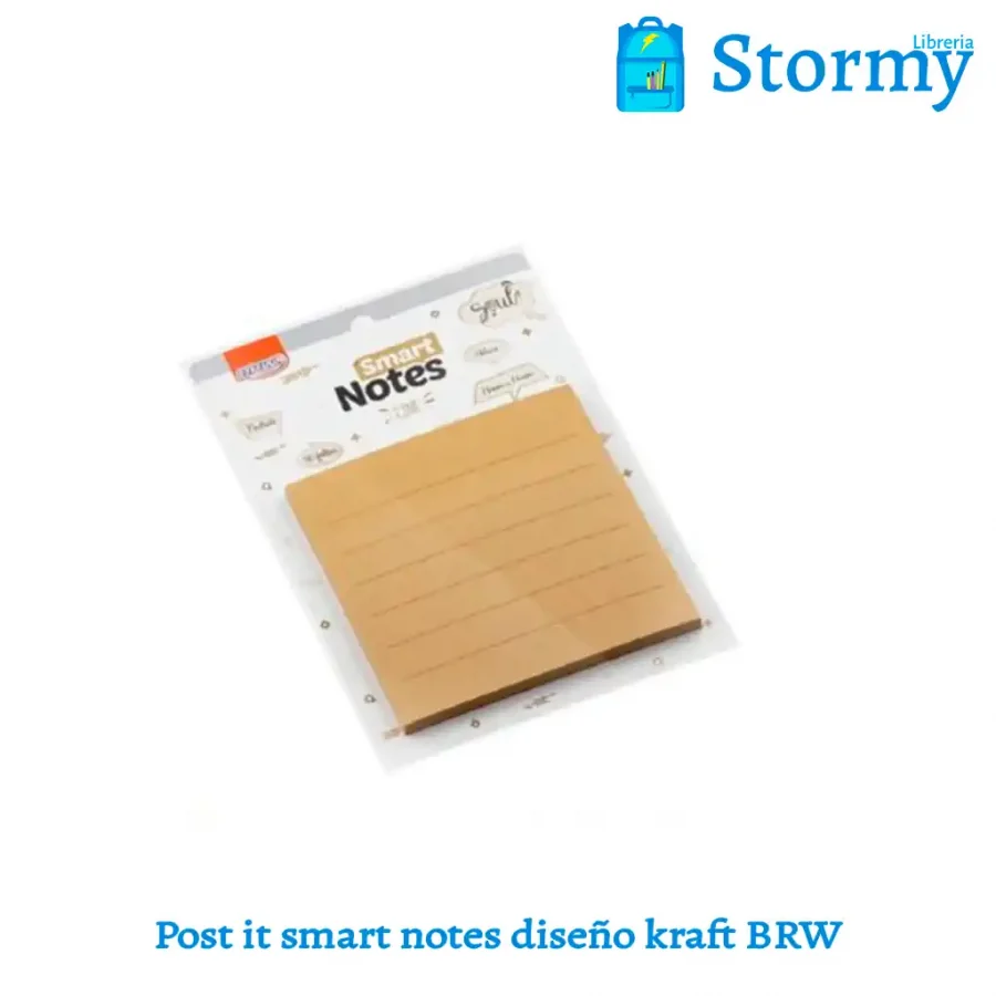 post it smart notes diseño kraft brw