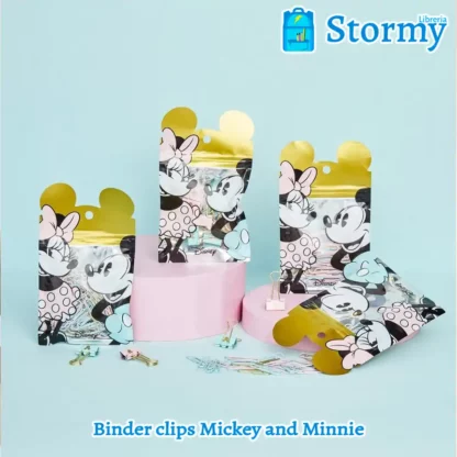 binder clips Mickey and Minnie1