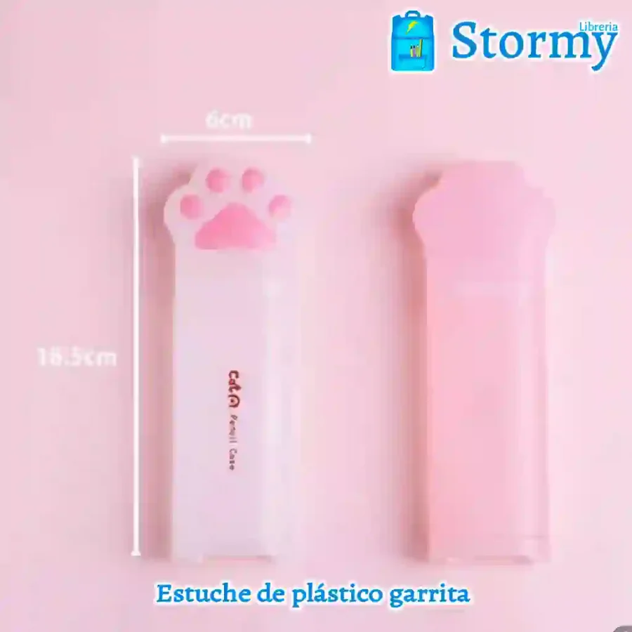 estuche de plastico garrita 3