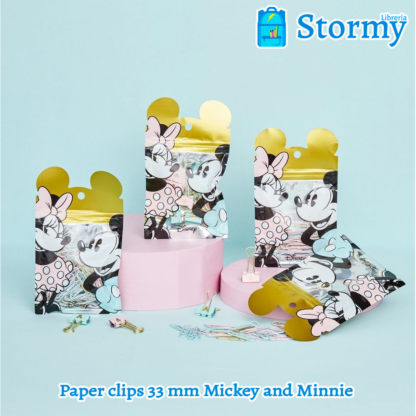 paper clips 33 mm mickey and minnie 1