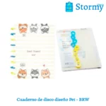 cuadernos de discos diseño pet brw