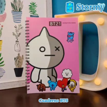 cuaderno bts