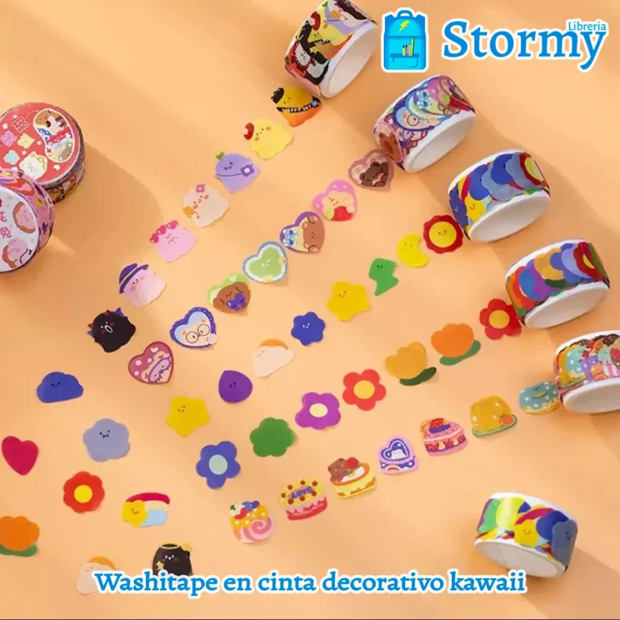 washitape en cinta decorativo kawaii