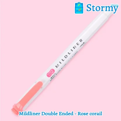 mildliner Double ended rose corail