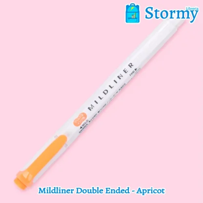 mildliner double ended apricot