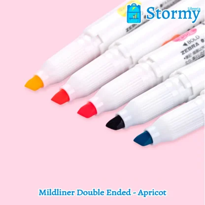 mildliner double ended apricot2