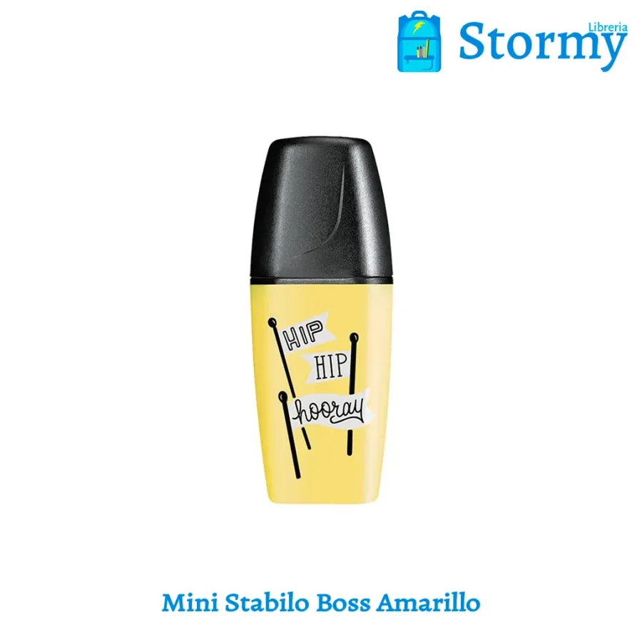 mini stabilo boss amarillo