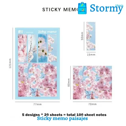 sticky memo paisajes1