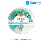 KIT OFFICE turquesa BRW