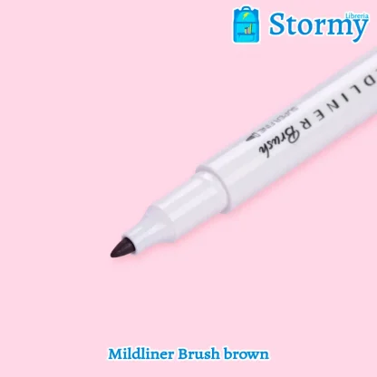 mildliner brush brown1