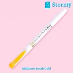 mildliner brush gold