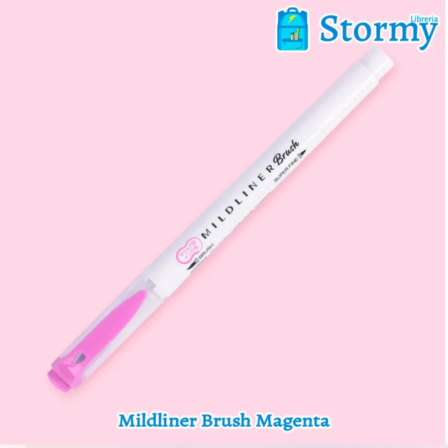 mildliner brush magenta