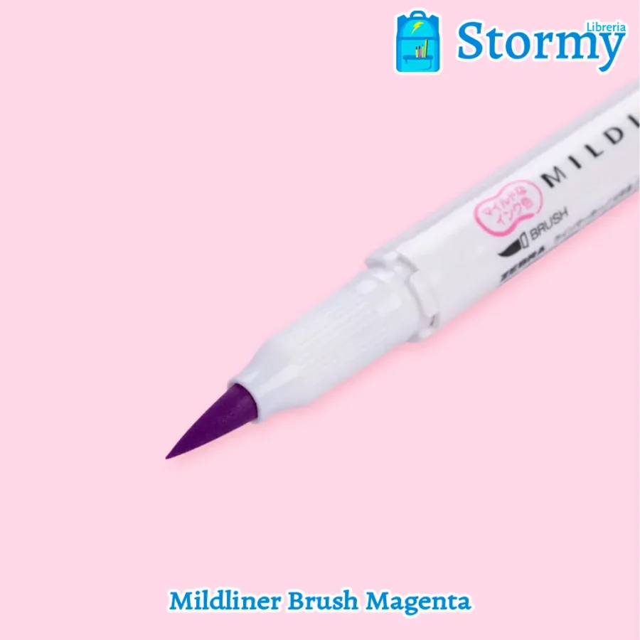 mildliner brush magenta1