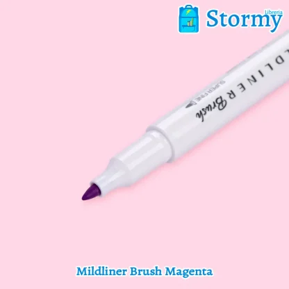 mildliner brush magenta2