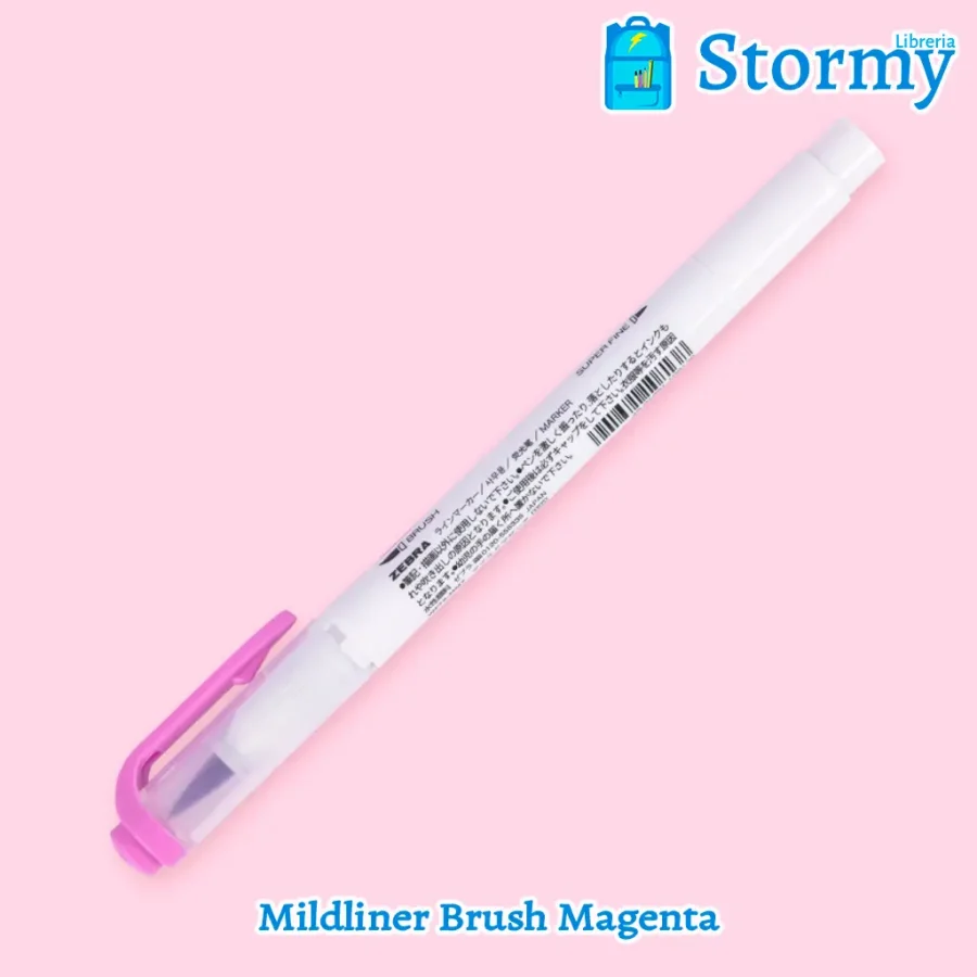 mildliner brush magenta3