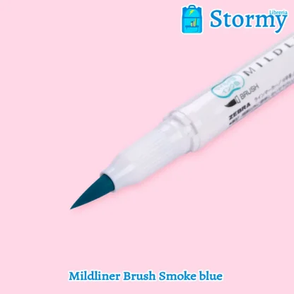 mildliner brush smoke blue1