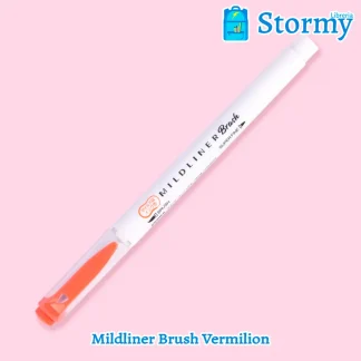 mildliner brush vermilion