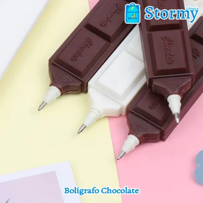 boligrafo chocolate