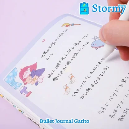 bullet journal gatito5