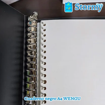 cuaderno negro A4 WENGU2