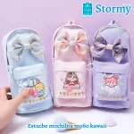 estuche mochilita moño kawaii4