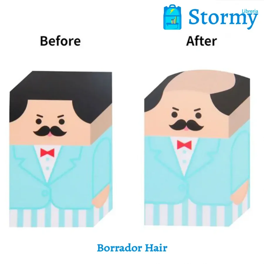 borrador hair2