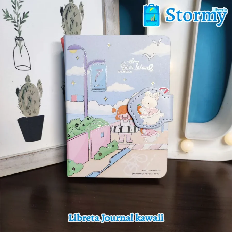 libreta journal kawaii