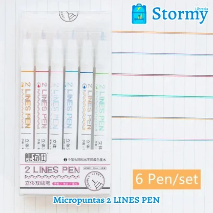 micropuntas 2 lines pen3