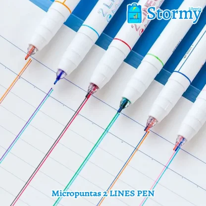 micropuntas 2 lines pen4