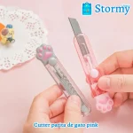 cutter patita de gato pink