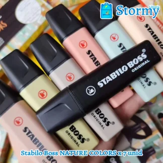 Stabilo boss NATURE COLORS X 7 UNID1