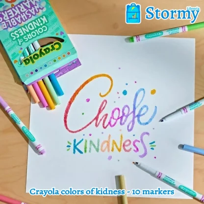 crayola colors of kidness 10 markers2