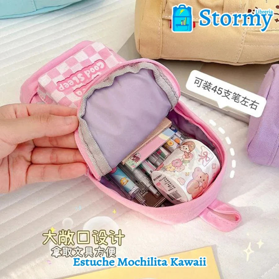 estuche mochilita kawaii3