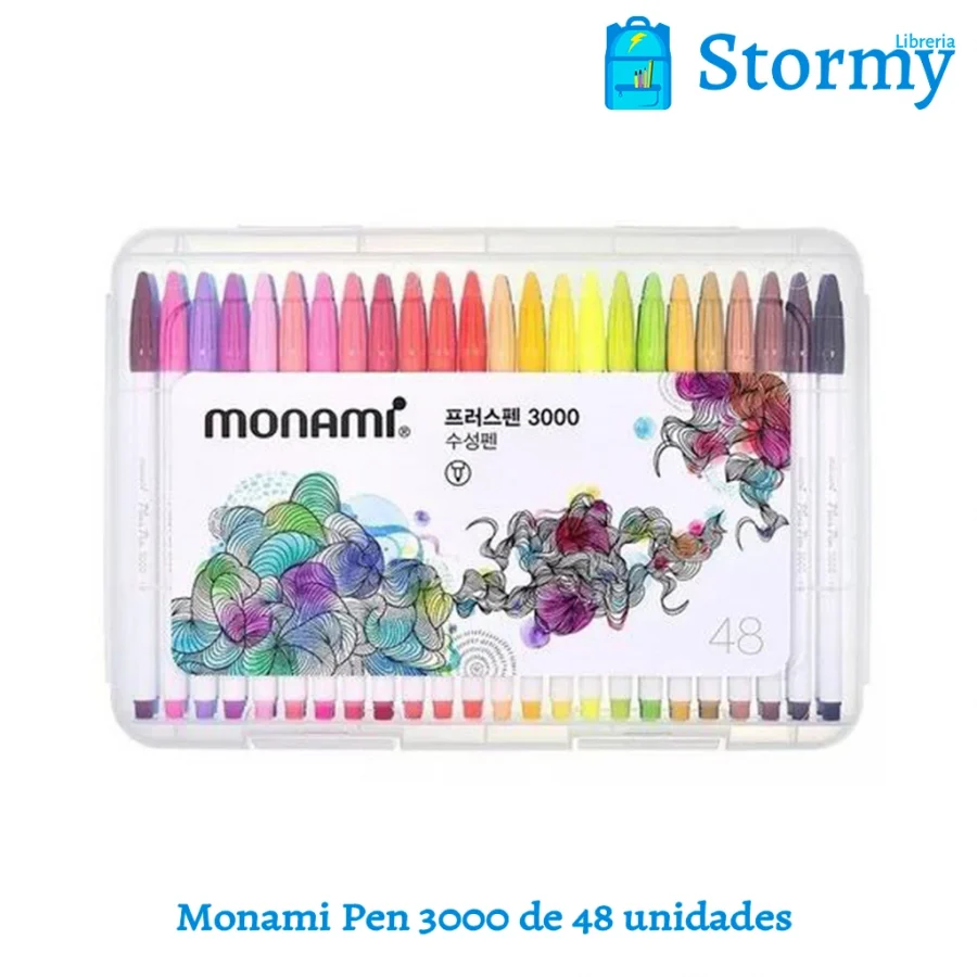 monami pen 3000 de 48 unidades